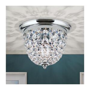 Orion Orion DLU 1840/26-Křišťálové str. svítidlo PLAFOND 1xE27/40W/230V pr.26 cm chrom