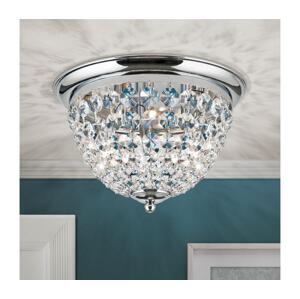 Orion Orion DLU 1840/35-Křišťálové str. svítidlo PLAFOND 3xE27/40W/230V pr.35 cm chrom