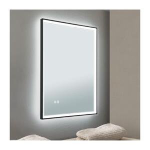 Orion 13-399 - LED Zrcadlo s podsvícením FRAME LED/48W/230V 60x45 cm IP44 Spiegel 13-399 schwarz 45x60cm