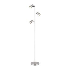 Globo Globo 57910S - Stojací lampa ROBBY 3xGU10/5W/230V matný chrom