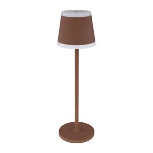 Globo Globo 58433R - LED Stmívatelná stolní lampa RIDLEY LED/4,6W/3,7V 3000K hnědá