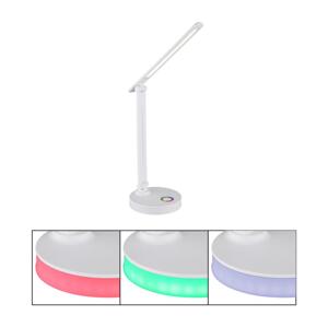 Globo Globo 58445W - LED RGB Stmívatelná stolní lampa GERALDO LED/5W/230V + LED/2W