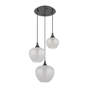 Globo Globo 15548-3HK - Lustr na lanku MAXY 3xE27/40W/230V černá