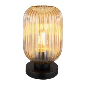 Globo Globo 15469TA - Stolní lampa NORMY 1xE27/40W/230V hnědá