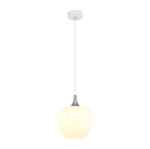 Globo Globo 15548HW - Lustr na lanku MAXY 1xE27/60W/230V pr. 24 cm bílá
