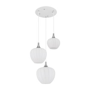Globo Globo 15548-3HW - Lustr na lanku MAXY 3xE27/40W/230V bílá