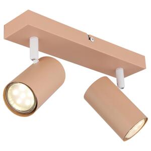 Globo 57911-2P - Bodové svítidlo ROBBY 2xGU10/25W/230V oranžová 57911-2P