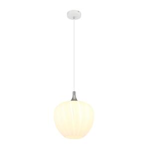 Globo Globo 15548H1W - Lustr na lanku MAXY 1xE27/60W/230V pr. 29 cm bílá