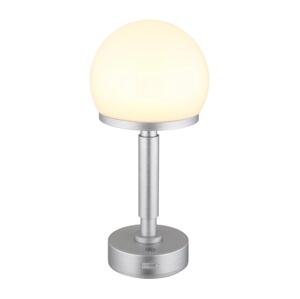Globo Globo 21034SI - LED Nab. dot. stol. lampa HAKU LED/2,5W/5V 2800K stříbrná