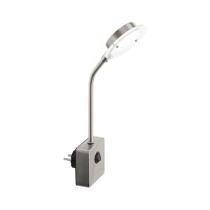 Eglo Eglo 54649 - LED Svítidlo do zásuvky LED/4,5W/230V 3000K matný chrom