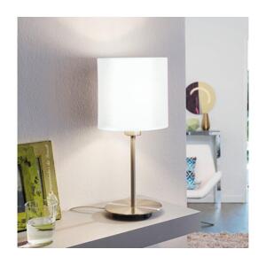 Eglo Eglo 54744 - Stolní lampa ANADIA 1xE14/40W/230V bílá/matný chrom