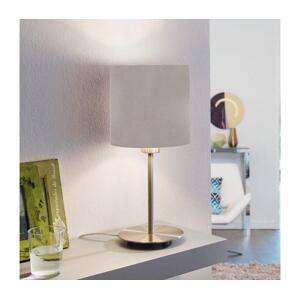 Eglo Eglo 54745 - Stolní lampa ANADIA 1xE14/40W/230V taupe/matný chrom