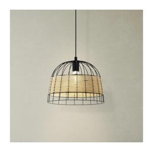 Eglo Eglo 55709 - Lustr na lanku ANWICK 1xE27/40W/230V ratan