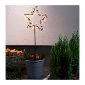 Eglo Eglo 411175 - LED Venkovní vánoční dekorace SPIKY LED/4xAA IP44 hvězda
