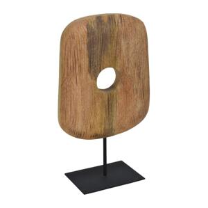 Eglo Eglo 427055 - Dekorace HOKUTA 33,5x25 cm dřevo/kov