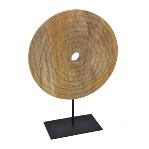 Eglo Eglo 427056 - Dekorace HOKUTA 35,5x26 cm dřevo/kov