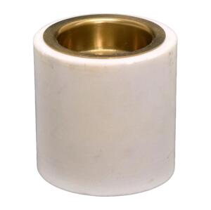 Eglo Eglo 422032 - Svícen ROUYIN 6x6 cm mramor/bílá