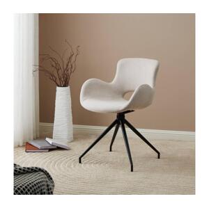 Eglo Eglo 424706 - Jídelní židle BULACAN 82x58 cm krémová/černá
