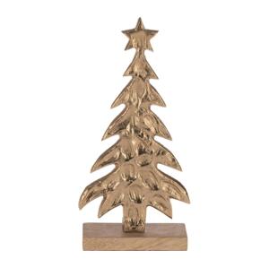 Eglo Eglo 427135 - Vánoční dekorace BALIGUIAN 27x13 cm stromek/zlatá