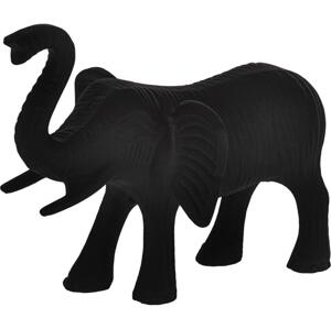 Eglo Eglo 427174 - Kovová dekorace JABONGA 15x18,5 cm slon/černá