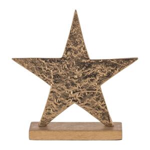 Eglo Eglo 427115 - Vánoční dekorace BALIGUIAN 21x20,5 cm hvězda/zlatá