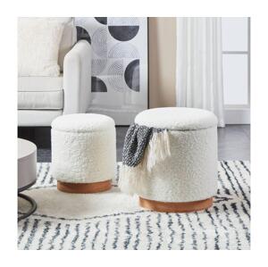 Eglo Eglo 424029 - SADA 2x Taburet MASHIKE bílá