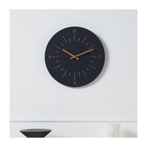 Eglo Eglo 425509 - Nástěnné hodiny TAKAHAGI 1xAA pr. 30 cm černá