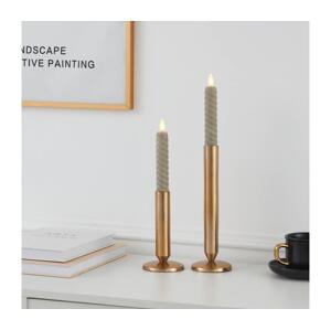 Eglo Eglo 422225 - SADA 2x LED Svíčka ANDRAFIABE LED/1xAAA 15 cm béžová
