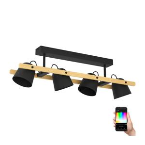 Eglo Eglo 900882 - LED RGBW Stmívatelný přisazený lustr HORNWOOD-Z 4xLED/3,7W/230V