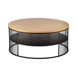 Eglo Eglo 424049 - Konferenční stolek TOZAWA 36x80 cm hnědá/černá - FSC certifikováno