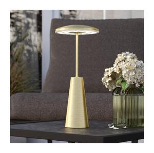 Eglo Eglo 900923 - LED Stmívatelná venkovní lampa PICCOLA 2,8W/5V 5200mAh IP54 zlatá