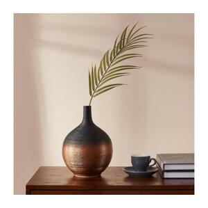 Eglo Eglo 421416 - Keramická váza SARYKSU 22x16 cm černá/zlatá