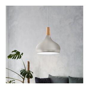 Eglo Eglo 901181-Lustr na lanku SABINAR 1xE27/60W/230V pr.28cm stříbrná-FSC certifik.