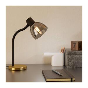 Eglo Eglo 901062 - Stolní lampa MACERE 1xE14/25W/230V zlatá/černá