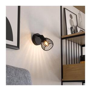 Eglo Eglo 901038 - Nástěnné svítidlo SON 1xE14/40W/230V černá