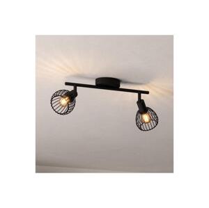 Eglo Eglo 901039 - Bodové svítidlo SON 2xE14/40W/230V černá