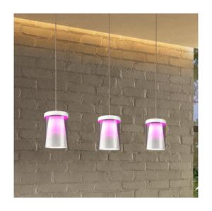 Eglo Eglo 901122-LED RGBW Stmívatelný lustr na lanku CHIUSELLO-Z 3xLED/3,7W/230V bílá
