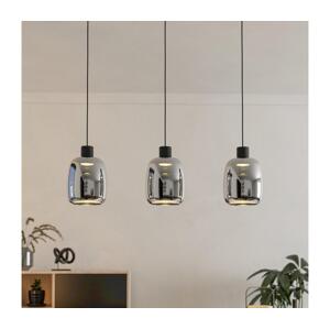Eglo Eglo 901121-LED RGBW Stmívatelný lustr na lanku MOLOCHIO-Z 3xLED/3,7W/230V šedá