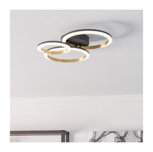 Eglo Eglo 901224 - LED Stmívatelné stropní svítidlo CALLIERA LED/20W/230V černá/zlatá