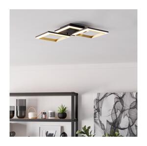 Eglo Eglo 901222 - LED Stmívatelné stropní svítidlo CALLIERA LED/20W/230V černá/zlatá