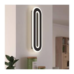 Eglo Eglo 901242 - LED Nástěnné svítidlo MACCHIONI LED/12W/230V 4000K černá