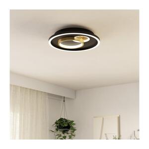 Eglo Eglo 901244 - LED Stropní svítidlo TIRIOLO 1xLED/14W/230V+1xLED/8,5W černá/zlatá