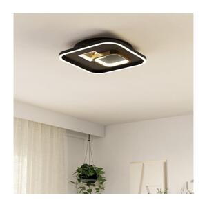 Eglo Eglo 901245 - LED Stropní svítidlo TIRIOLO LED/16,2W/230V+1xLED/9,2W černá/zlatá