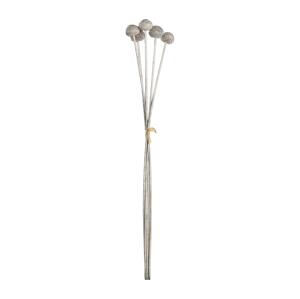 Eglo Eglo 428364 - Umělá květina MIADOL 58,5 cm stříbrná