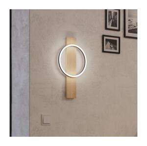 Eglo Eglo 901715 - LED Nástěnné svítidlo BOYAL LED/12W/230V 3000K béžová/černá