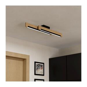 Eglo Eglo 901736-LED Stmívatelné stropní svítidlo CAMACHO 2xLED/10W/230V černá/béžová
