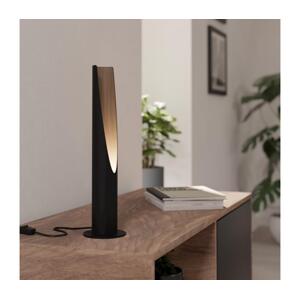 Eglo Eglo 901734 - LED Stolní lampa BARBOTTO 1xGU10/4,5W/230V 3000K černá/hnědá