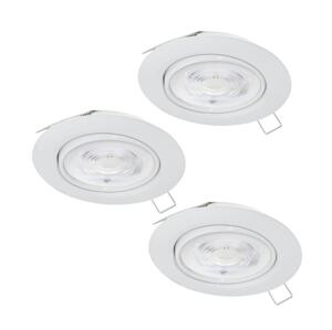 Eglo Eglo 901756 - SADA 3x LED Podhledové svítidlo FAVAZZINA 1xGU10/4W/230V bílá