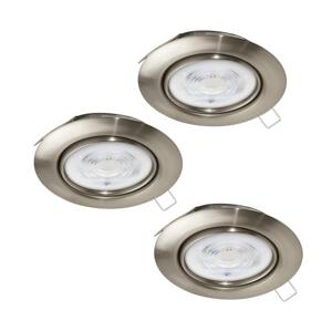 Eglo Eglo 901757 - SADA 3x LED Podhledové svítidlo FAVAZZINA 1xGU10/4W/230V chrom