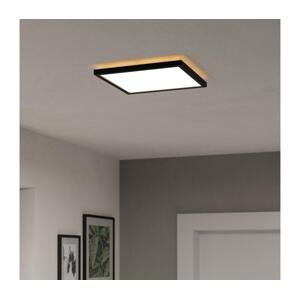 Eglo Eglo 901466 - LED RGBW St. venk. svítidlo ROVITO-Z 13,4W/230V 29x29cm IP44 černá